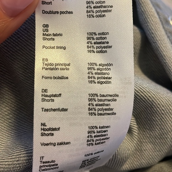 NWOT Maje Denim Playsuit in Black and Grey Denim - Picture 8 of 9